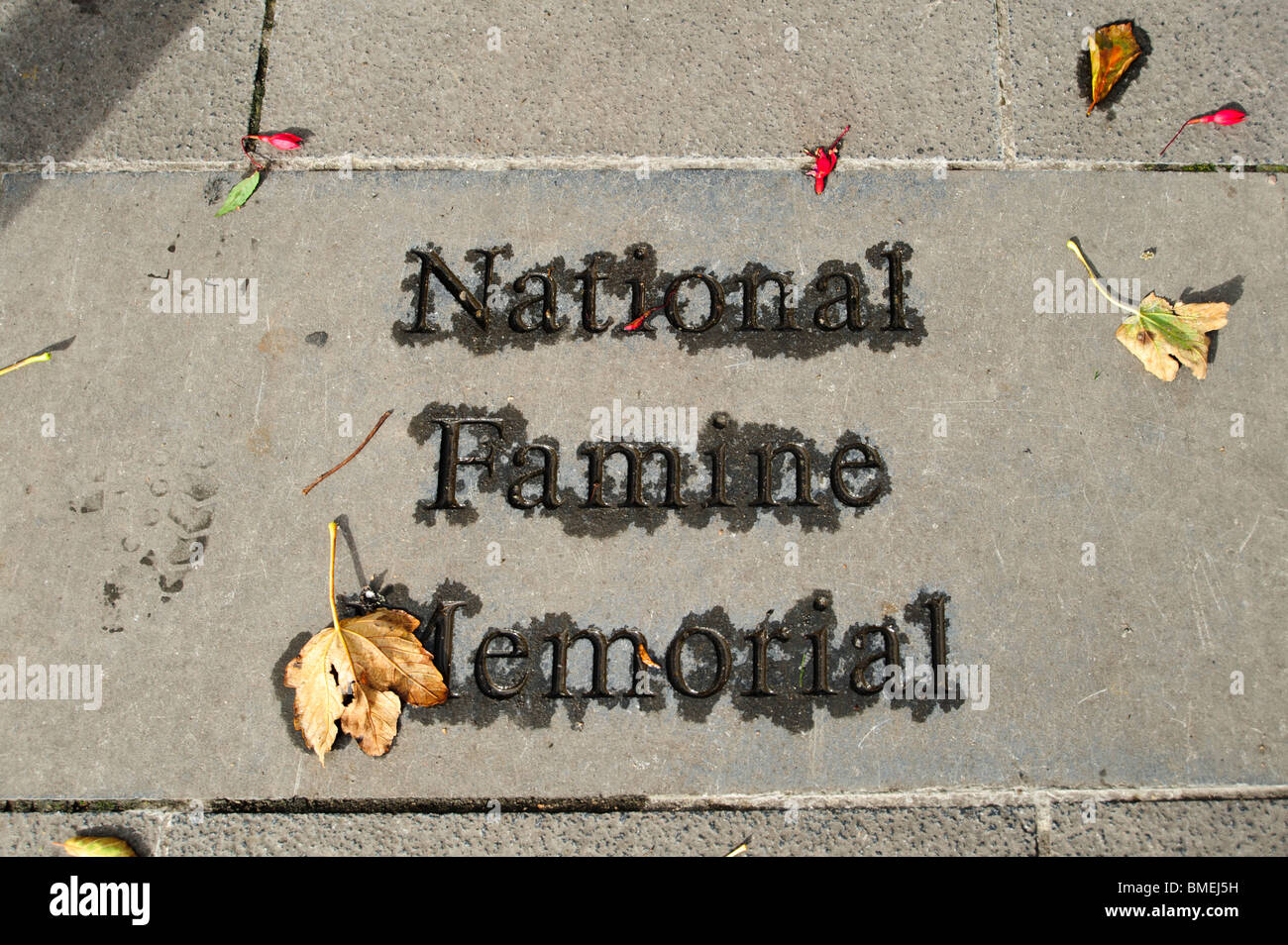 National Famine Memorial, Murrisk, Comté de Mayo, Province de Connacht, Irlande Banque D'Images