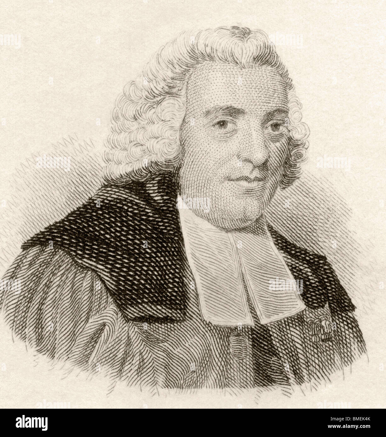 William Robertson, 1721 à 1793. Historien écossais, ministre de l'Église d'Écosse et directeur de l'Université d'Édimbourg. Banque D'Images
