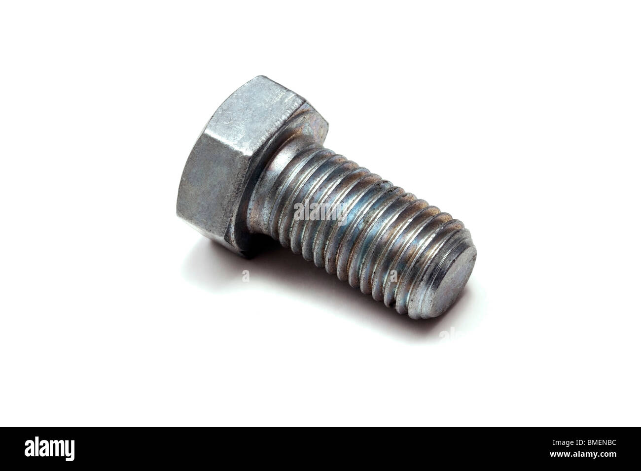 Bolt isolated on white Banque D'Images