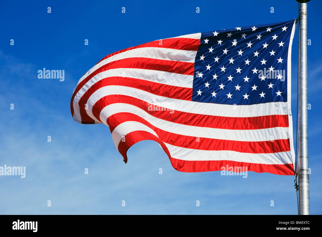 Le drapeau américain Banque D'Images