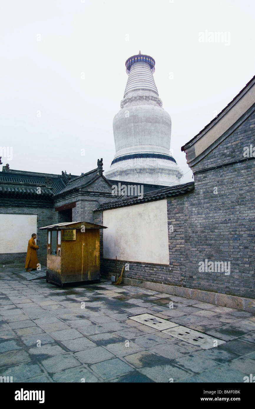 Tayuan, Temple, Le Mont Wutai Xinzhou Ville, Province de Shanxi, Chine Banque D'Images