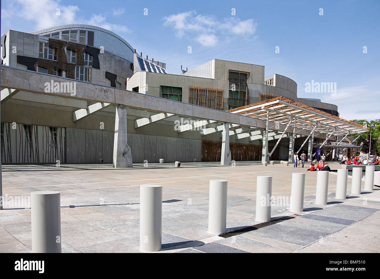 Le parlement écossais. Banque D'Images