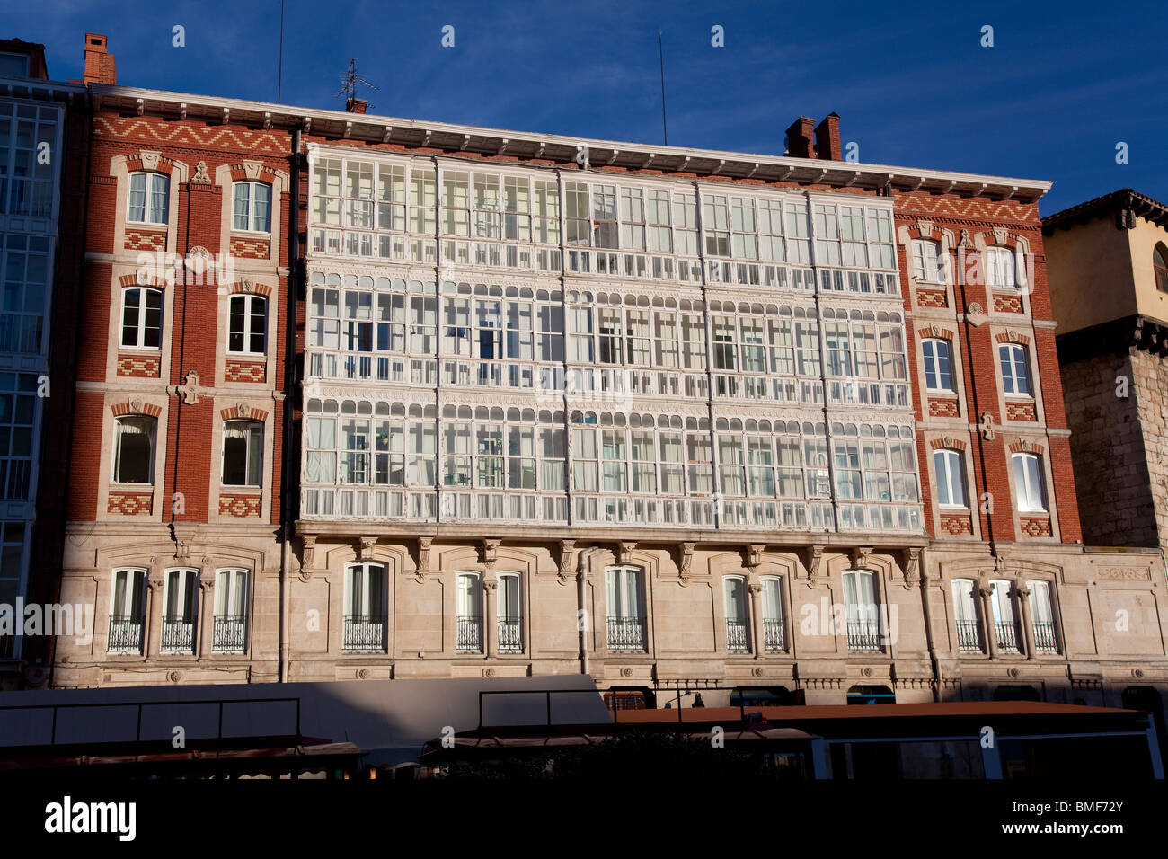 Bâtiment de la ville de Burgos, Castille et Leon, Espagne Banque D'Images