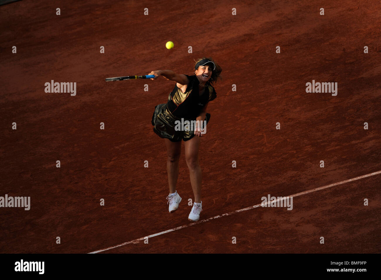 ARAVANE REZAI (FRA) participent à l'Open de France 2010 Banque D'Images