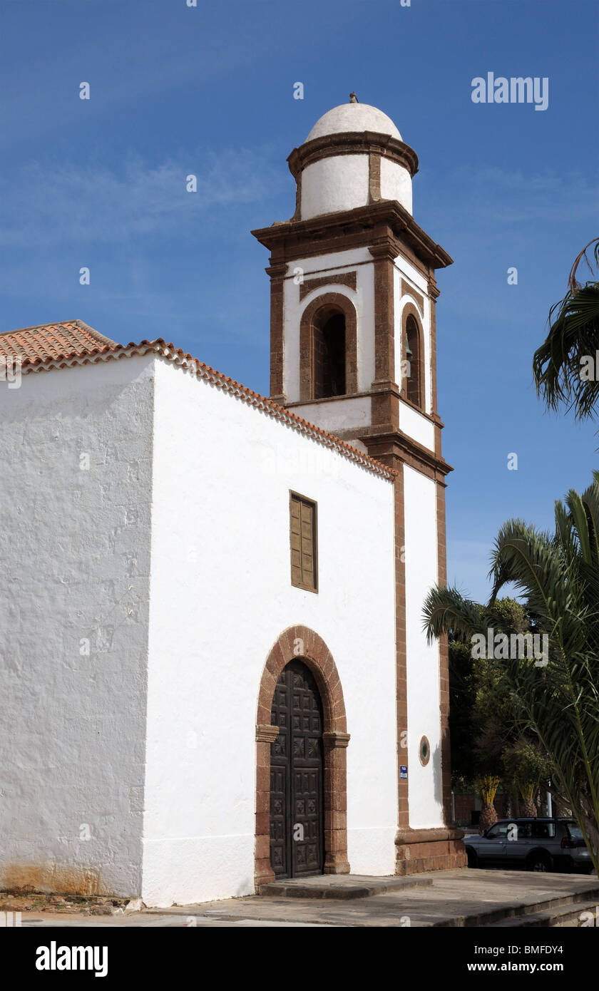 Église de ville historique d'Antigua, île des Canaries Fuerteventura, Espagne Banque D'Images