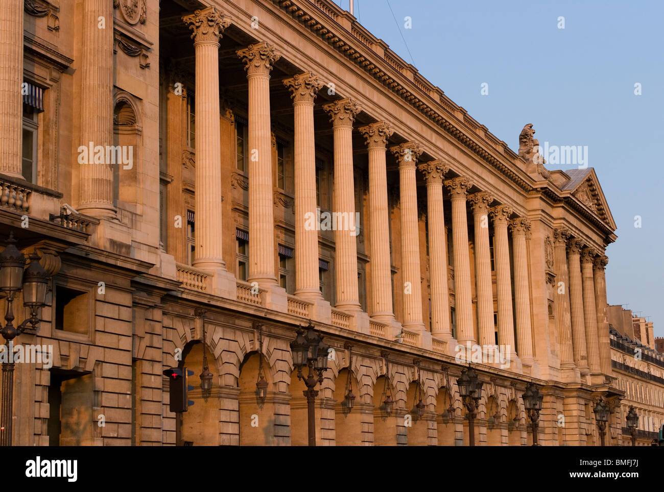 Ministère de la marine, PLACE DE LA CONCORDE (18C), PARIS, FRANCE Banque D'Images