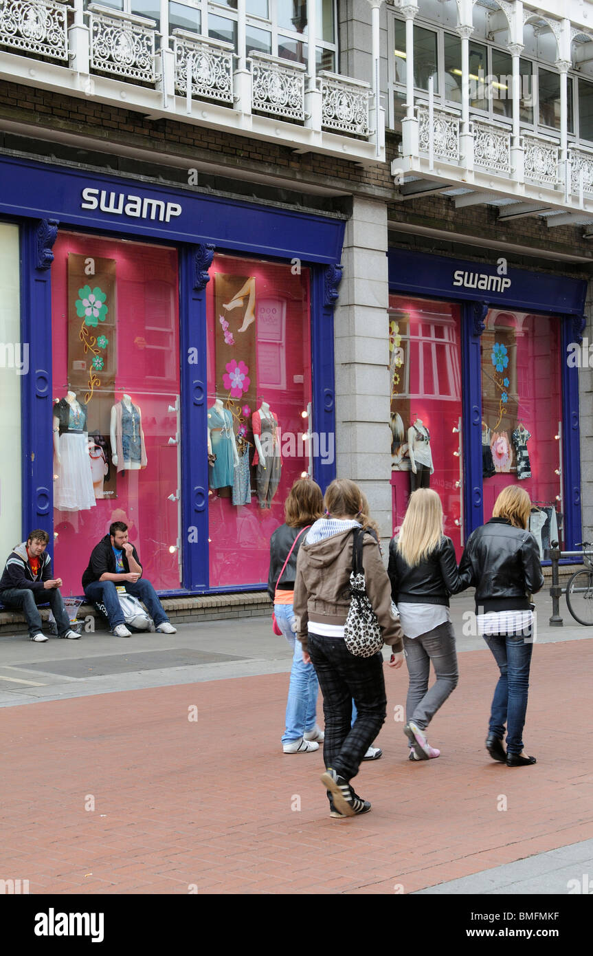 Swamp Mesdames fashion store St Stephen's Green Shopping Centre Dublin Irlande Banque D'Images