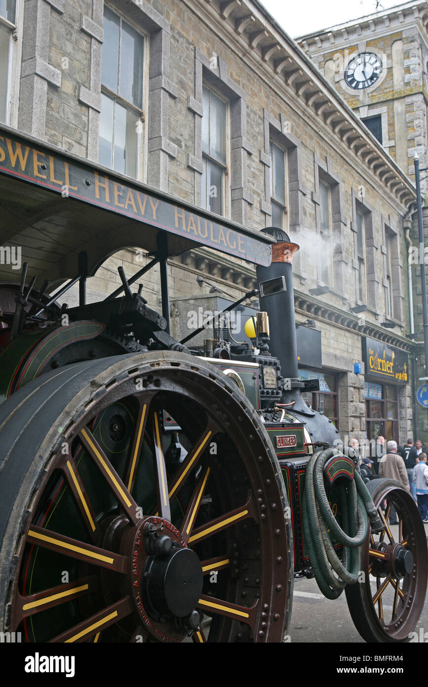 La Vapeur Trevithick rassemblement à Camborne Banque D'Images