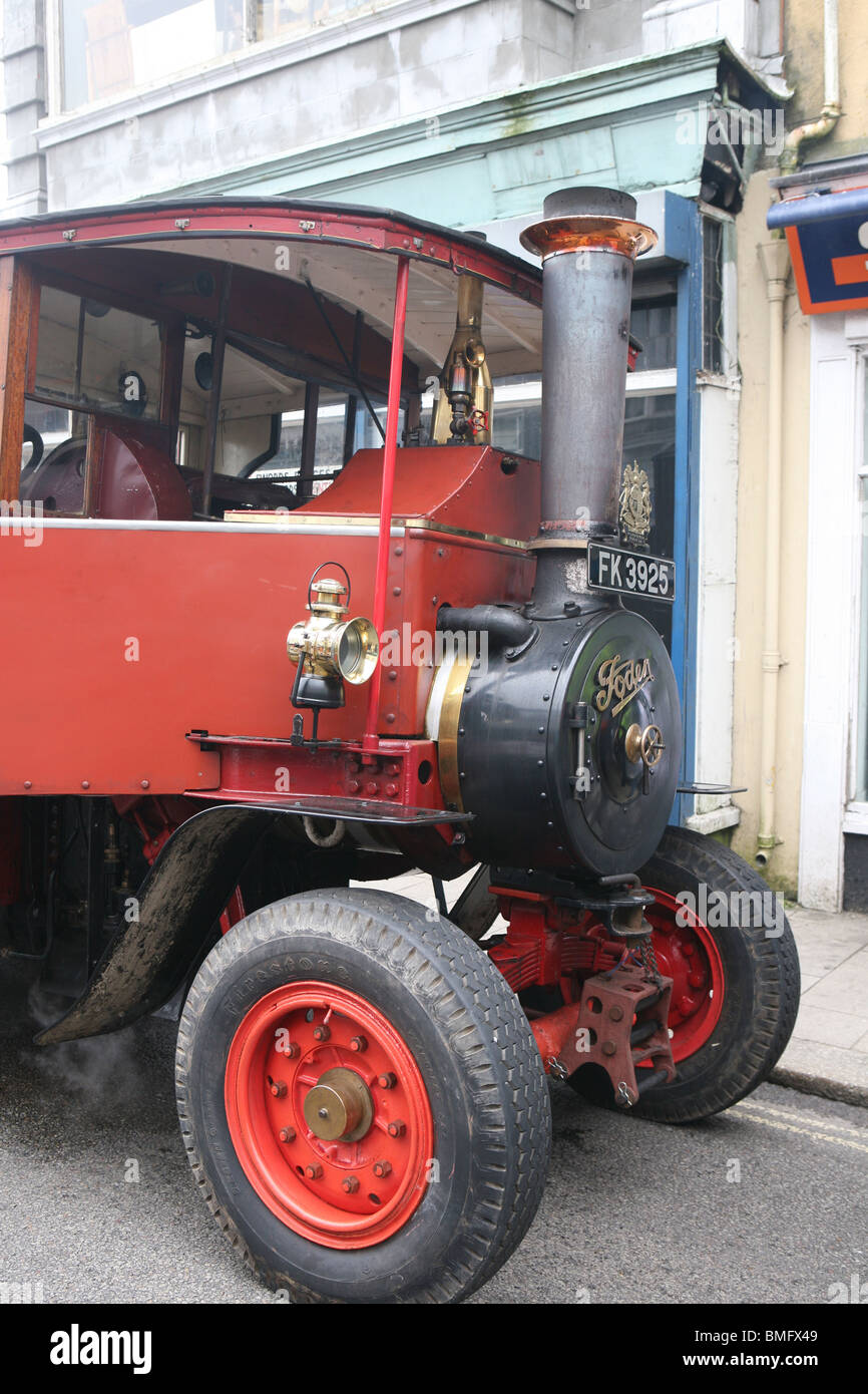 La Vapeur Trevithick rassemblement à Camborne Banque D'Images