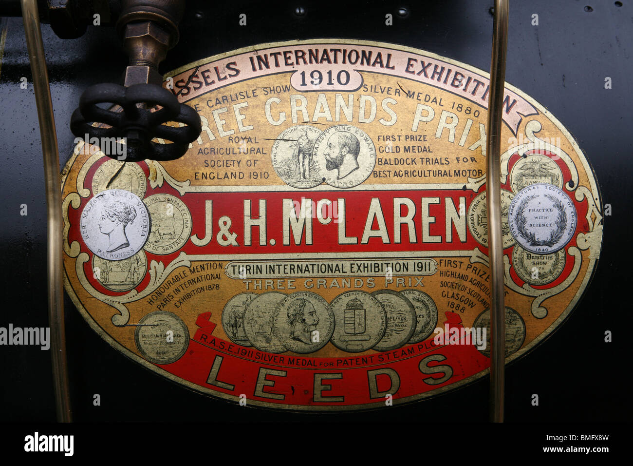 La Vapeur Trevithick rassemblement à Camborne Banque D'Images