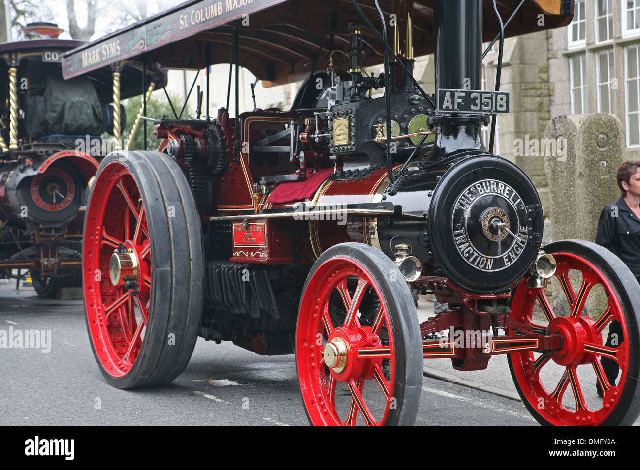 La Vapeur Trevithick rassemblement à Camborne Banque D'Images