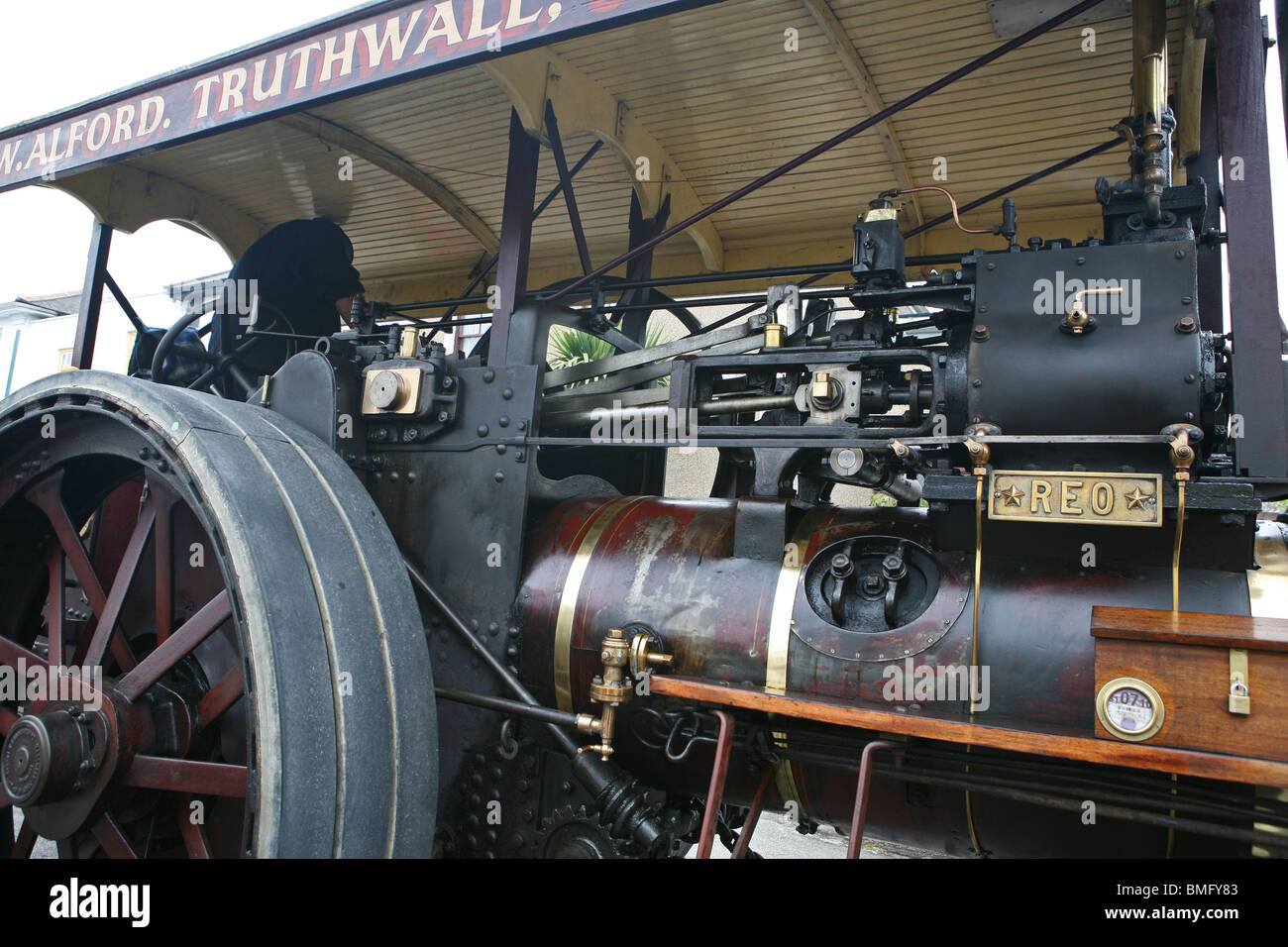 La Vapeur Trevithick rassemblement à Camborne Banque D'Images