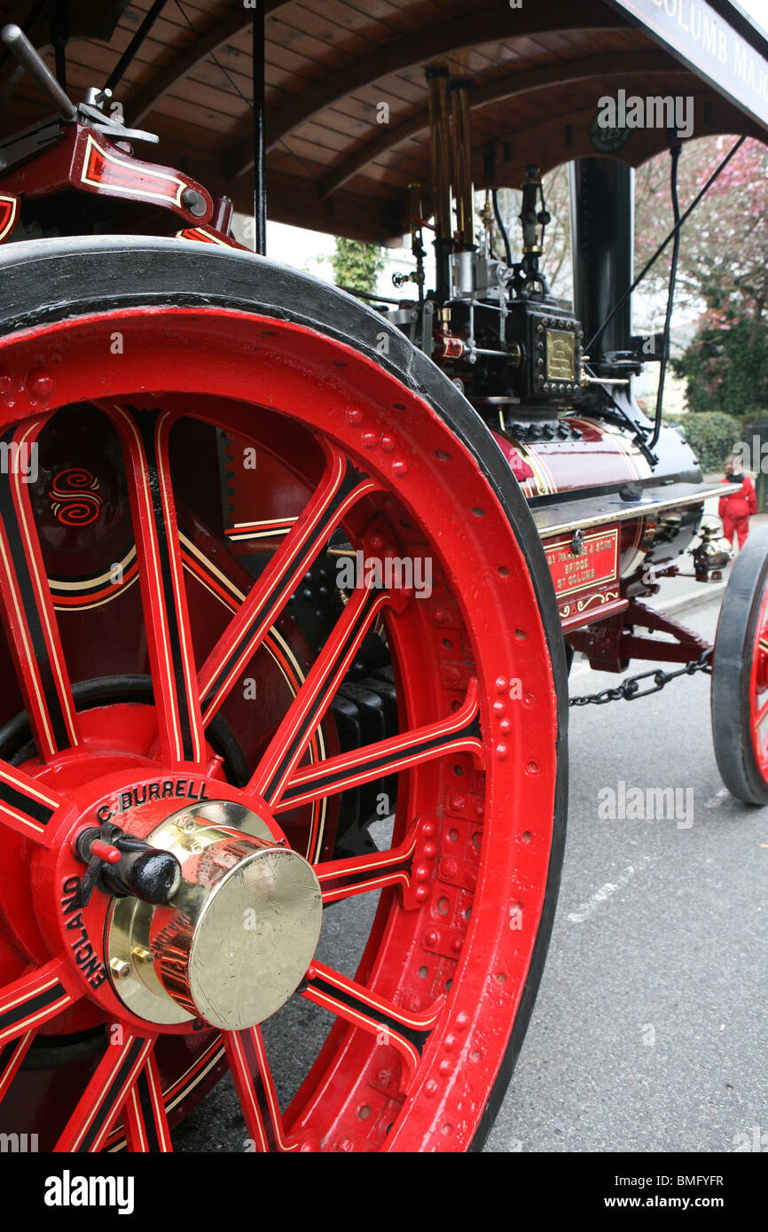 La Vapeur Trevithick rassemblement à Camborne Banque D'Images