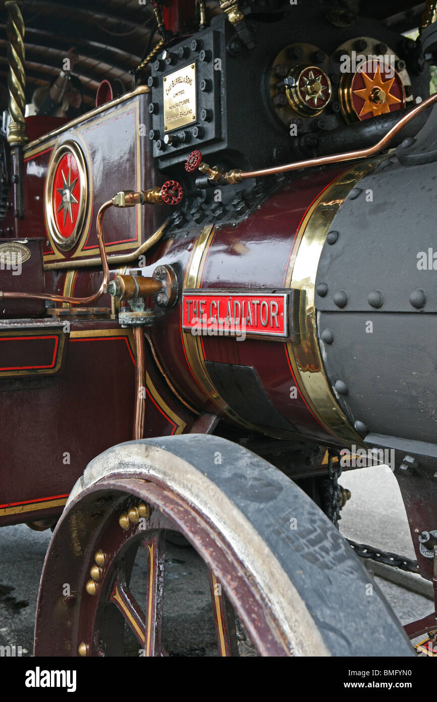 La Vapeur Trevithick rassemblement à Camborne Banque D'Images