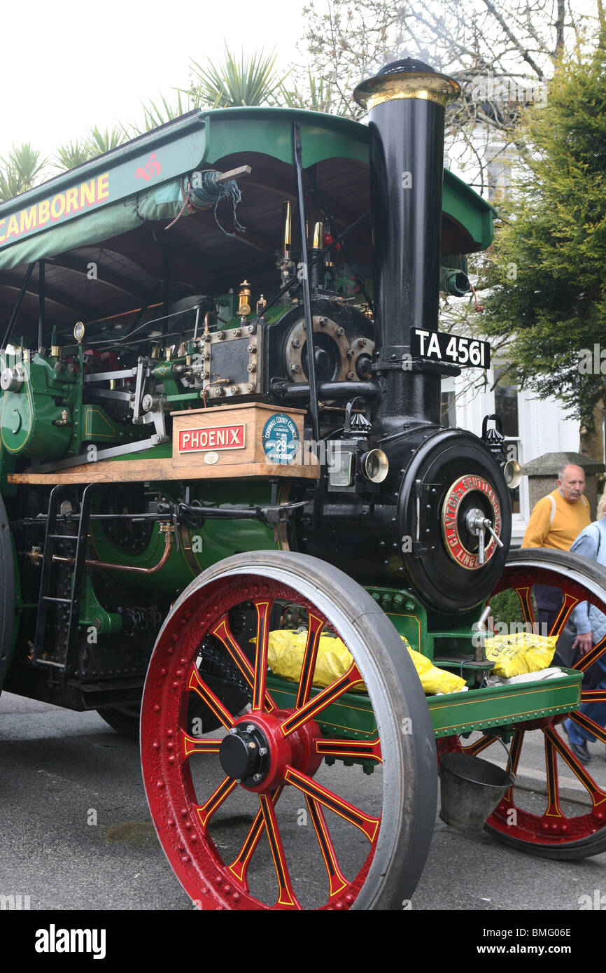 La Vapeur Trevithick rassemblement à Camborne Banque D'Images