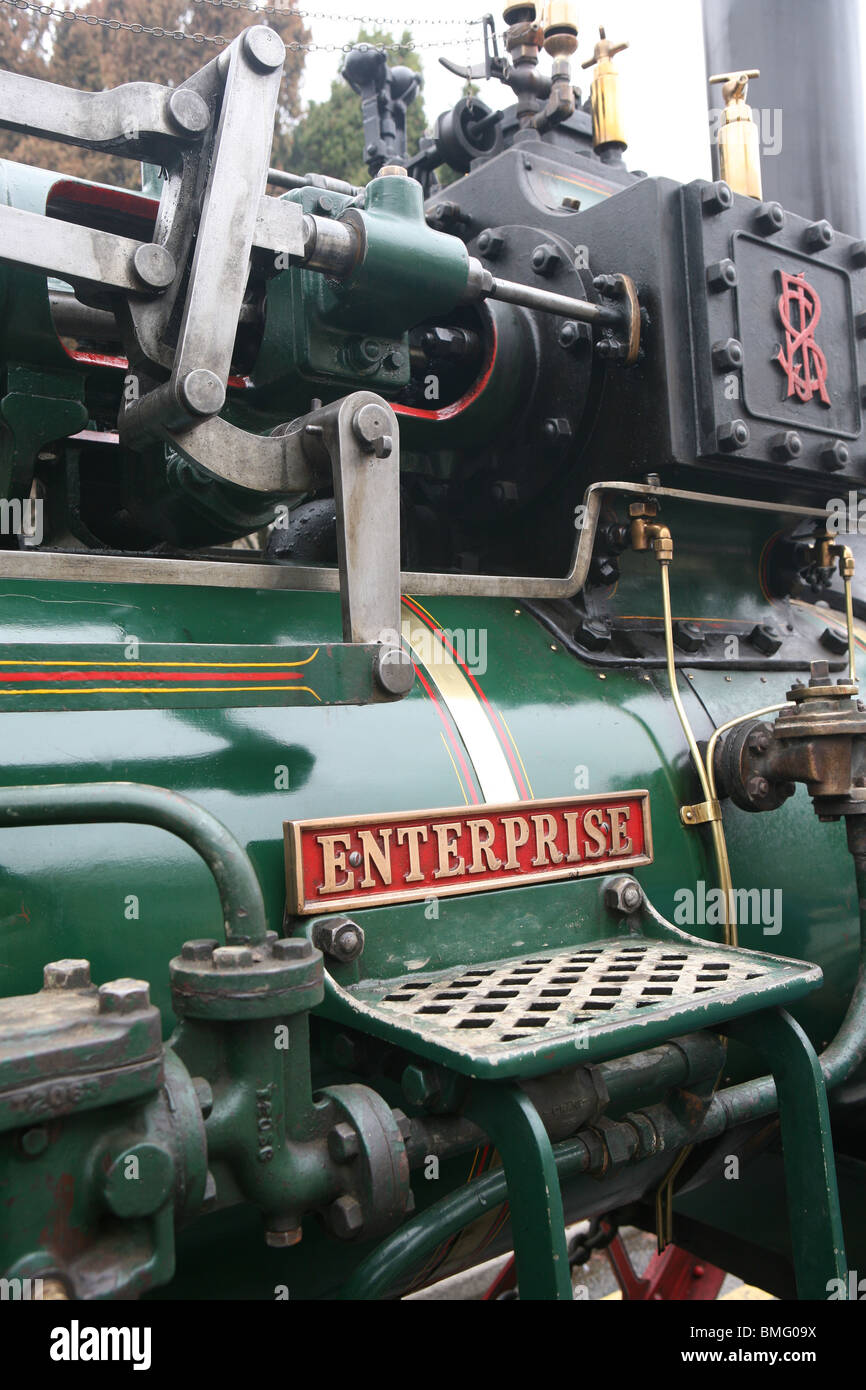 La Vapeur Trevithick rassemblement à Camborne Banque D'Images