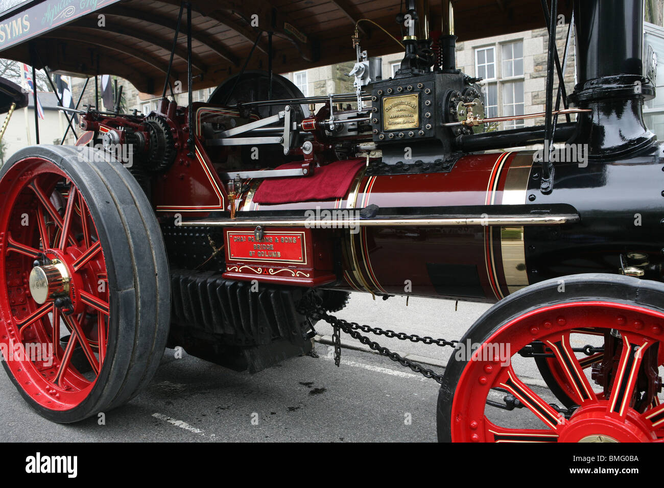 La Vapeur Trevithick rassemblement à Camborne Banque D'Images