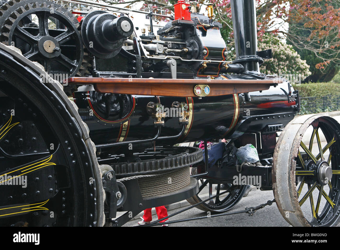 La Vapeur Trevithick rassemblement à Camborne Banque D'Images
