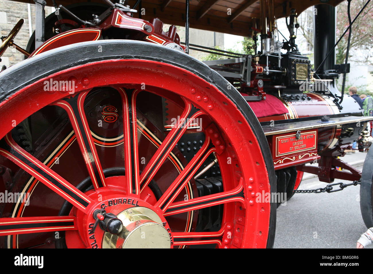 La Vapeur Trevithick rassemblement à Camborne Banque D'Images