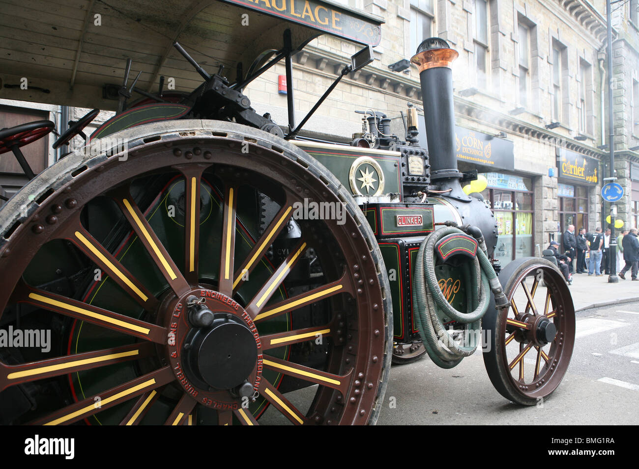 La Vapeur Trevithick rassemblement à Camborne Banque D'Images
