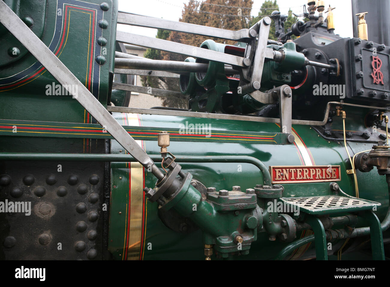 La Vapeur Trevithick rassemblement à Camborne Banque D'Images