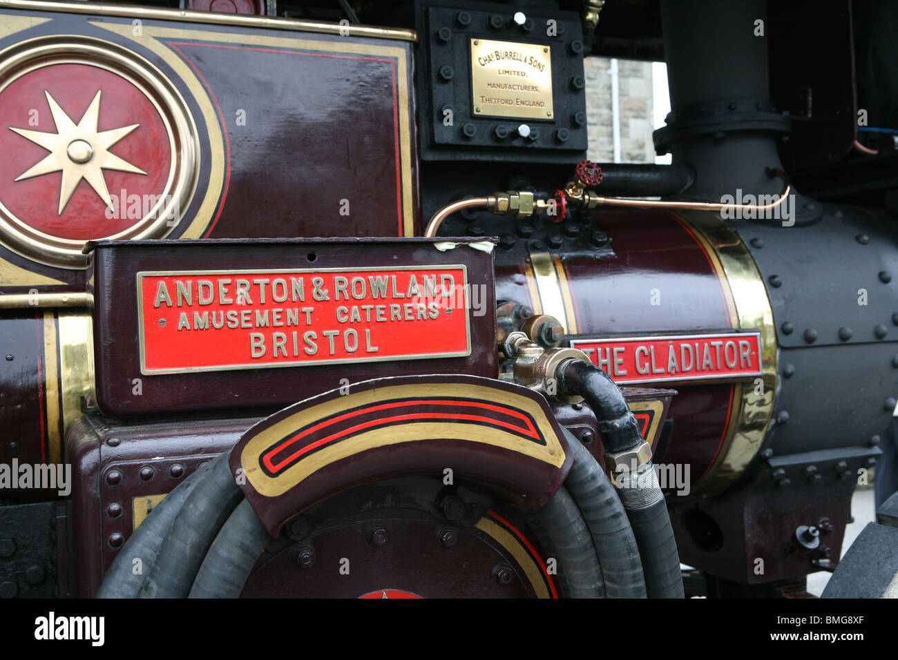 La Vapeur Trevithick rassemblement à Camborne Banque D'Images