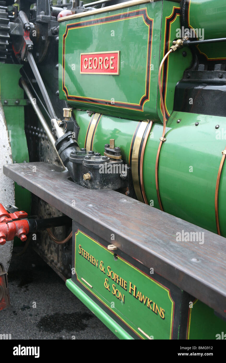 La Vapeur Trevithick rassemblement à Camborne Banque D'Images