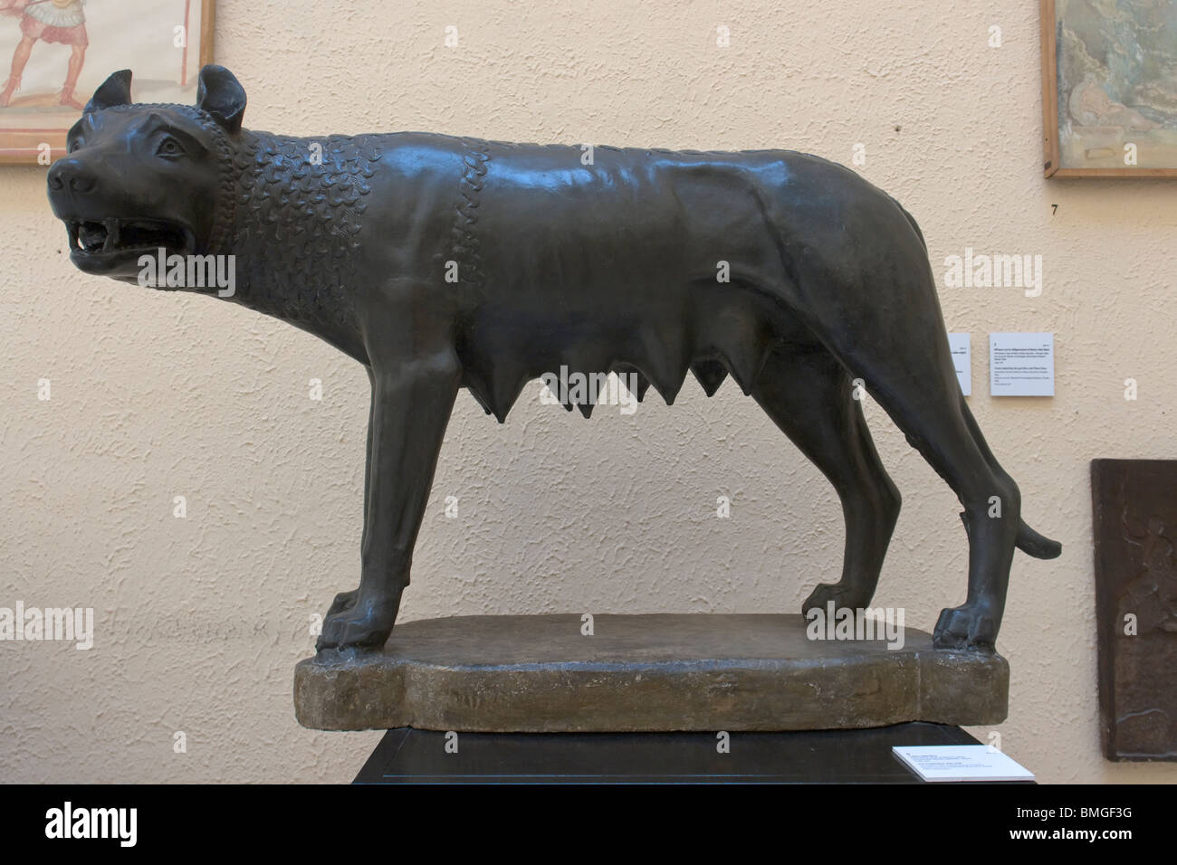 Rome, Italie. La louve du Capitole Photo Stock - Alamy