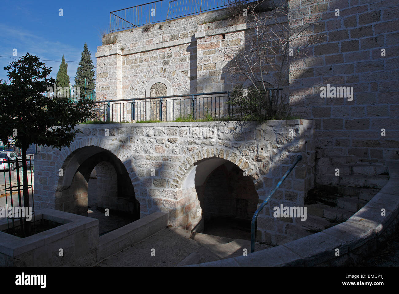 Jérusalem, Israël,Ein Karem,Mary's spring Banque D'Images