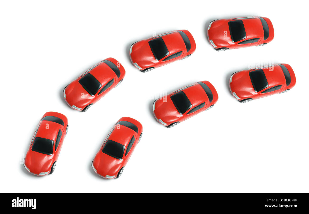 Voitures miniatures Banque D'Images