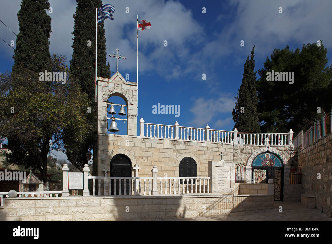 Israël, Jérusalem, Mary's Tomb,Église orthodoxe grecque Banque D'Images