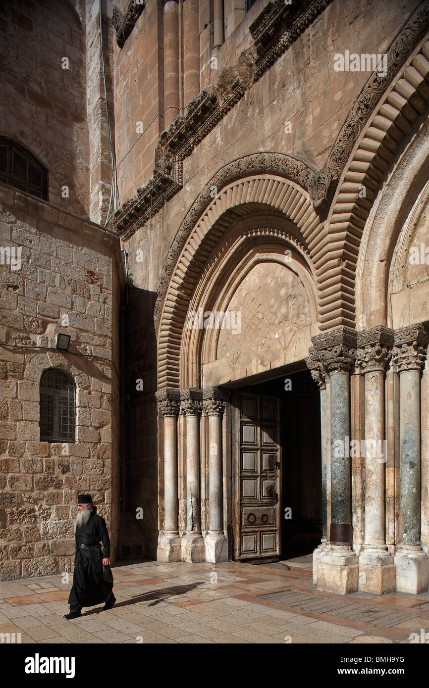 Israël, Jérusalem, église du Saint-Sépulcre Banque D'Images