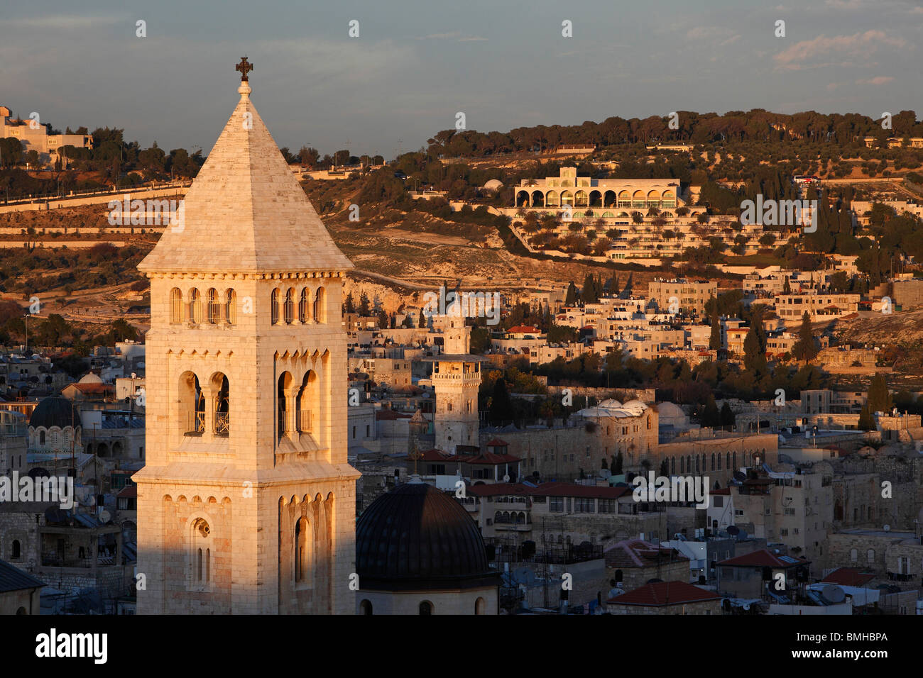 Israël, Jérusalem, l'Église du Rédempteur, la vieille ville Banque D'Images