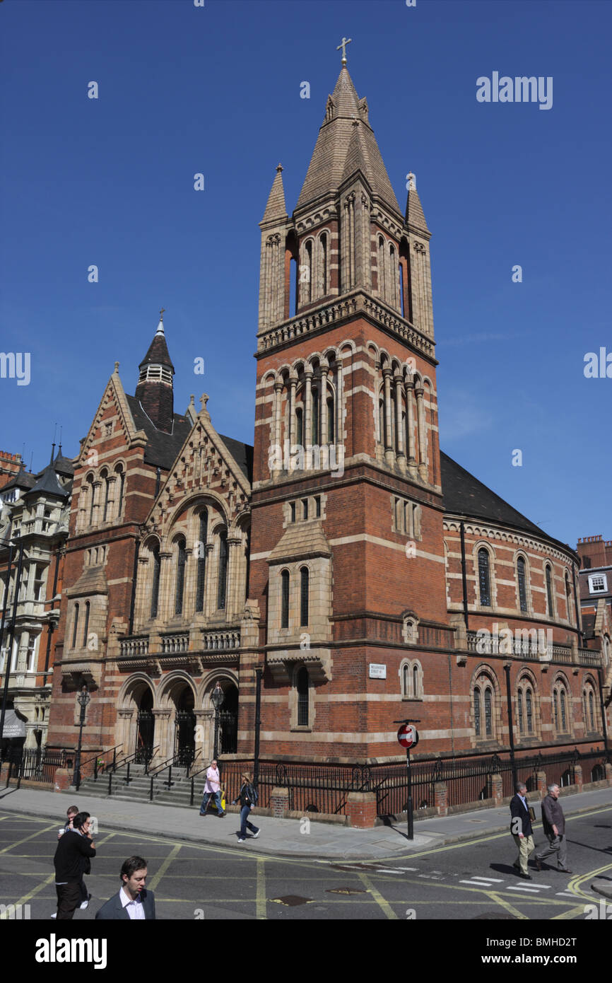 La cathédrale ukrainienne dans Duke Street juste à côté d'Oxford Street à Londres. Banque D'Images