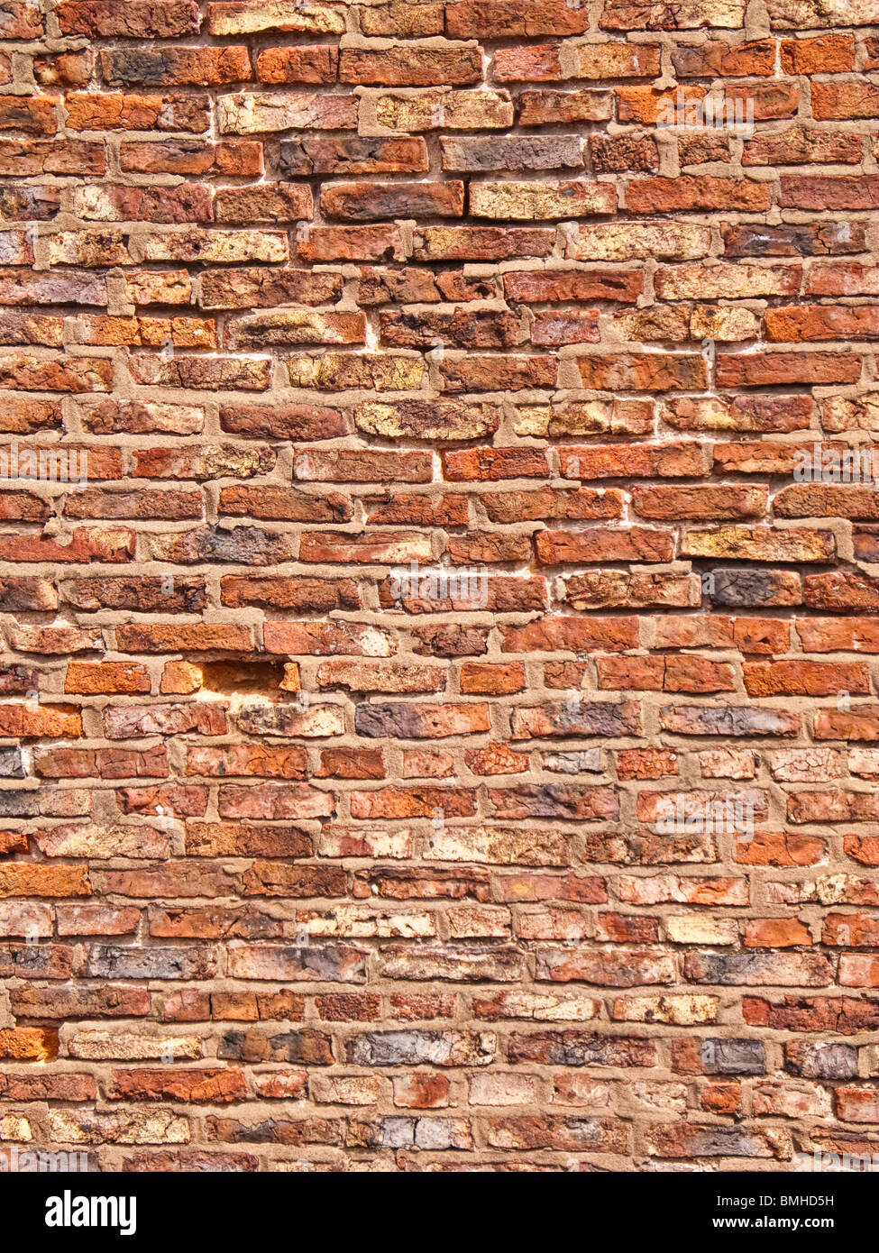 Mur de brique - texture Banque D'Images
