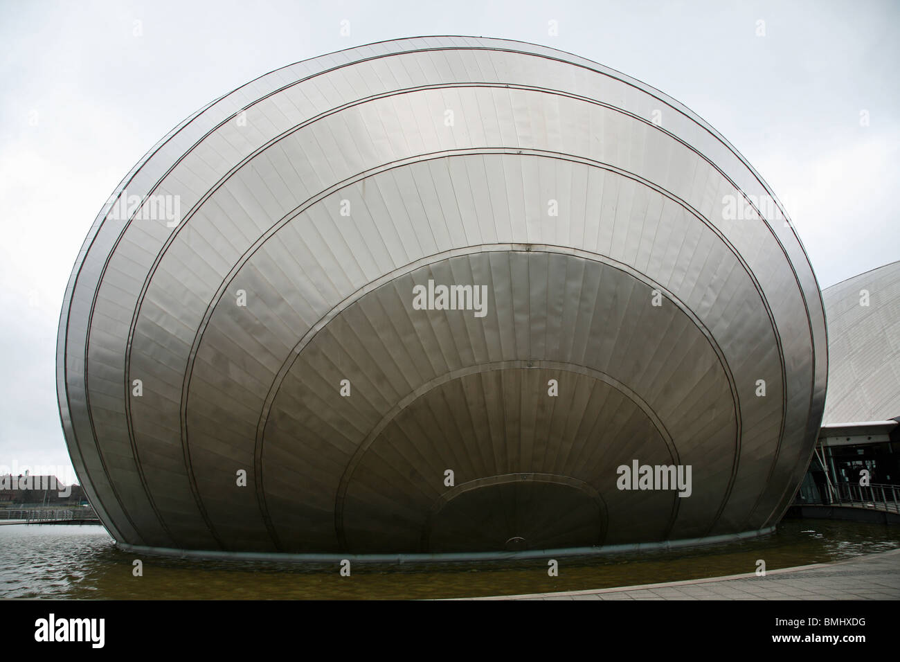 Le Glasgow Science Centre IMAX Theatre, Glasgow, Écosse, Royaume-Uni Banque D'Images