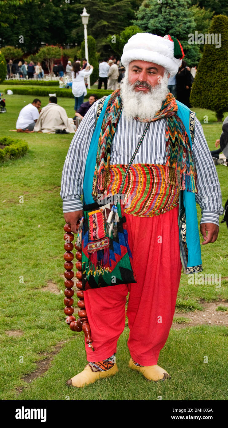 Istanbul TURQUIE Turkish vieil homme costume Ottoman Photo Stock - Alamy