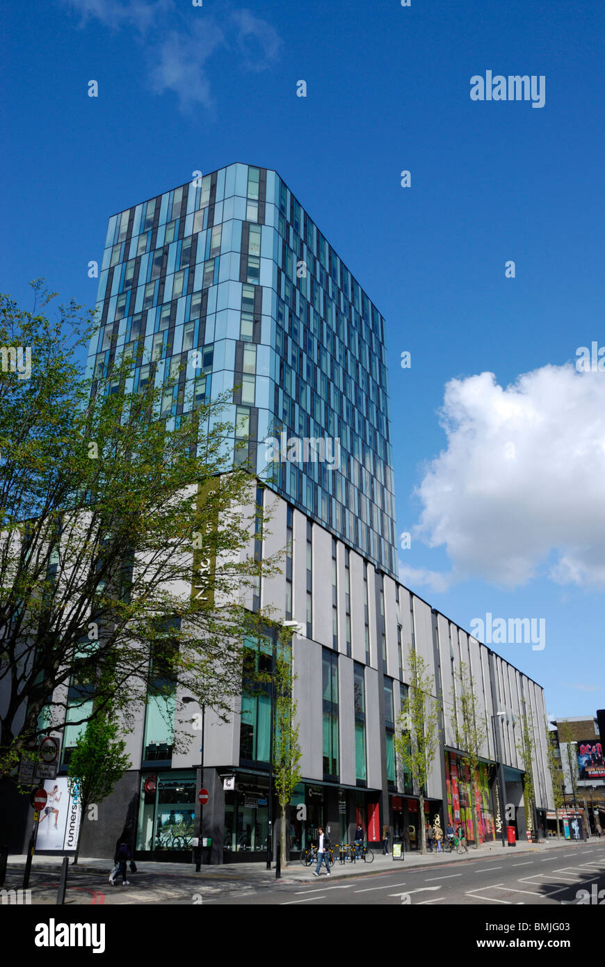 Nido étudiant vivant student accommodation in Kings Cross, Londres, Angleterre Banque D'Images