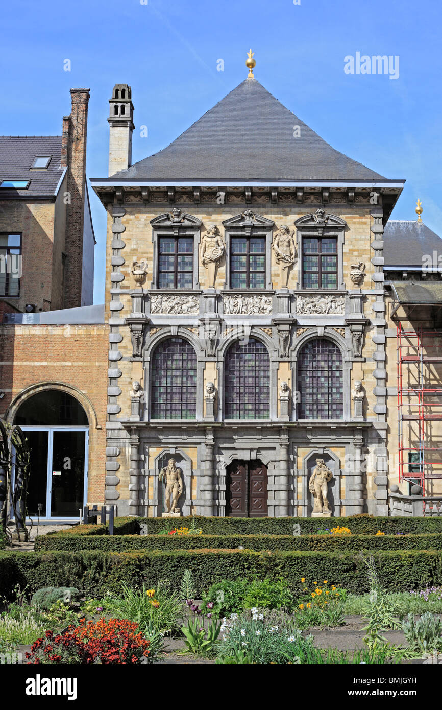 Rubenshuis ('Maison Rubens'), maison et studio de Peter Paul Rubens, Anvers, Belgique Banque D'Images