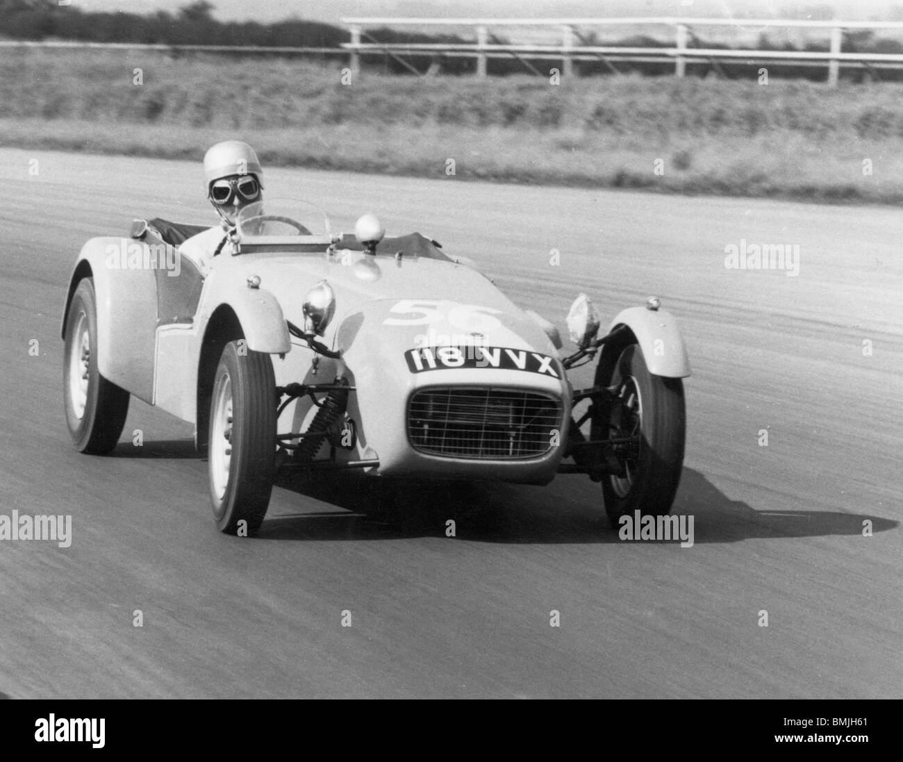 Lotus Seven à Silverstone 1961 Banque D'Images