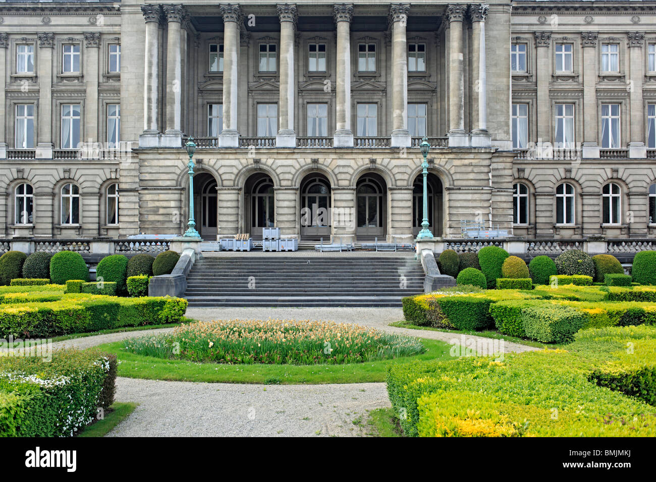 Les Jardins du Palais royal, Bruxelles, Belgique Banque D'Images