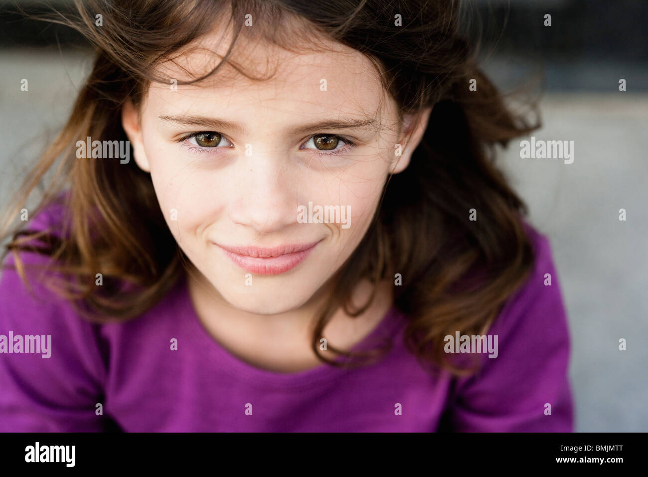 Portrait de jeune fille Banque D'Images