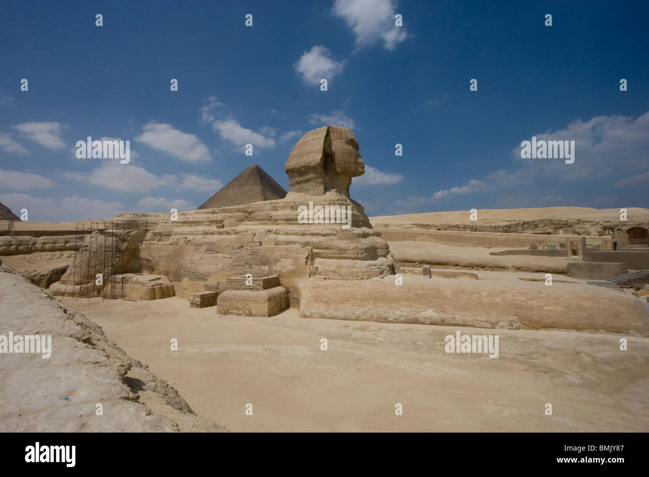 Le Sphinx, Giza, Egypt, Egypte Banque D'Images