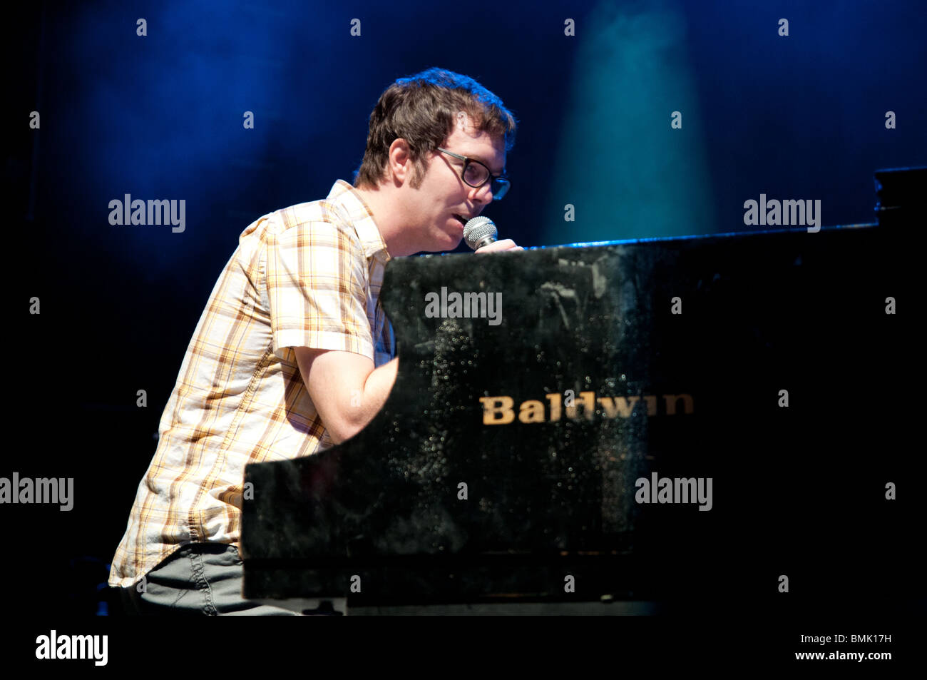 Ben Folds en live à la LC Pavillon à Columbus Ohio Banque D'Images