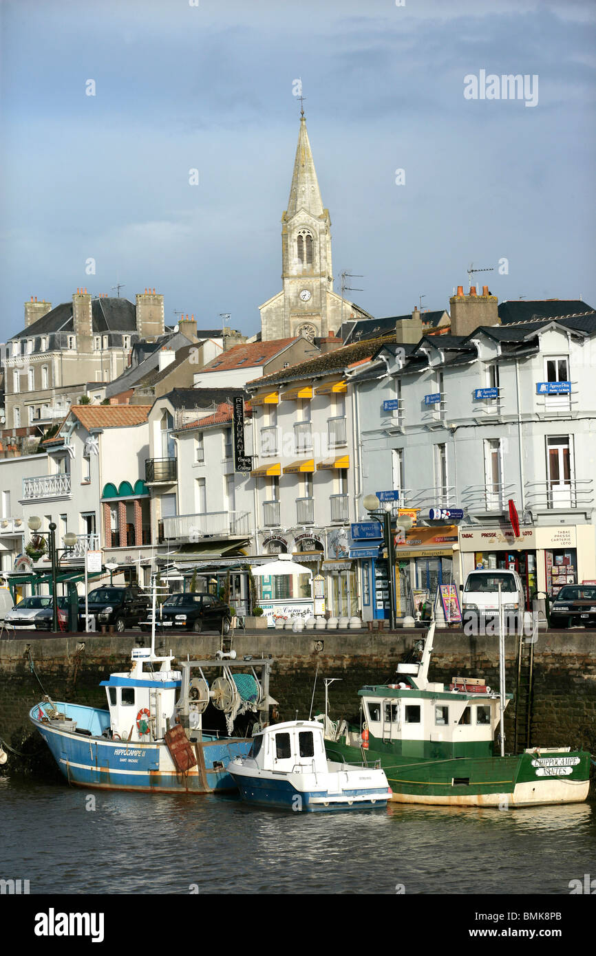 Le port de Pornic Photo Stock - Alamy