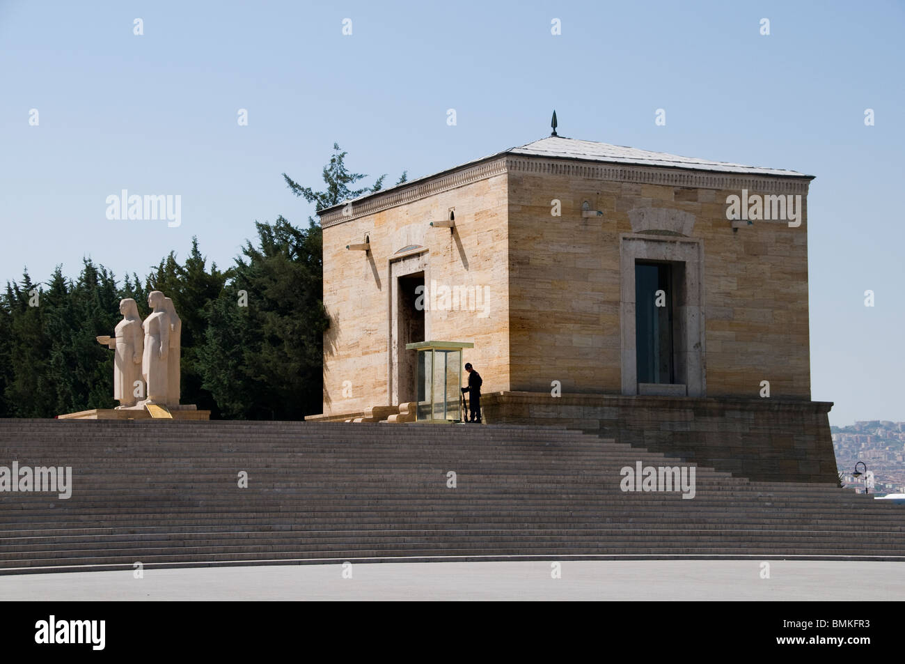 Ankara Anit Kabir mausolée de Mustafa Kemal Ataturk fondateur de la Turquie moderne Banque D'Images