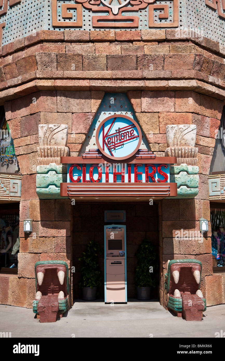 Keystone Clothiers store sur Hollywood Boulevard à Disney's Hollywood Studios en Floride Orlando Kissimmee Banque D'Images