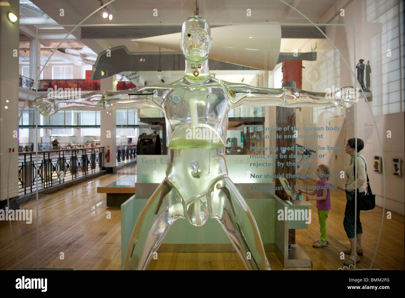 Le Science Museum, Londres. Banque D'Images