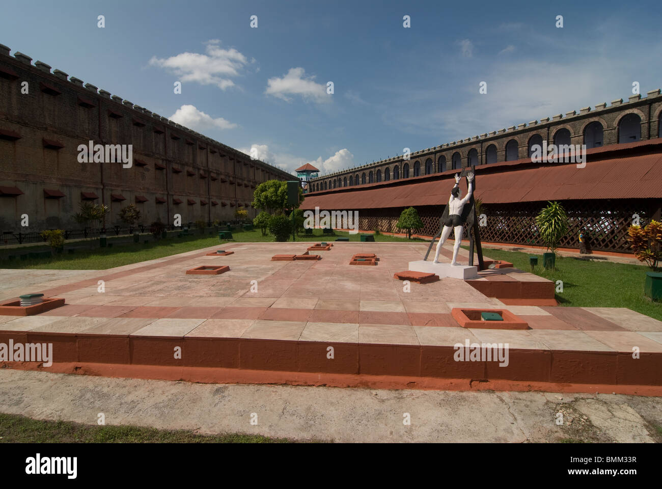 Ancienne prison, Port Blair, Andaman Islands, Inde Banque D'Images