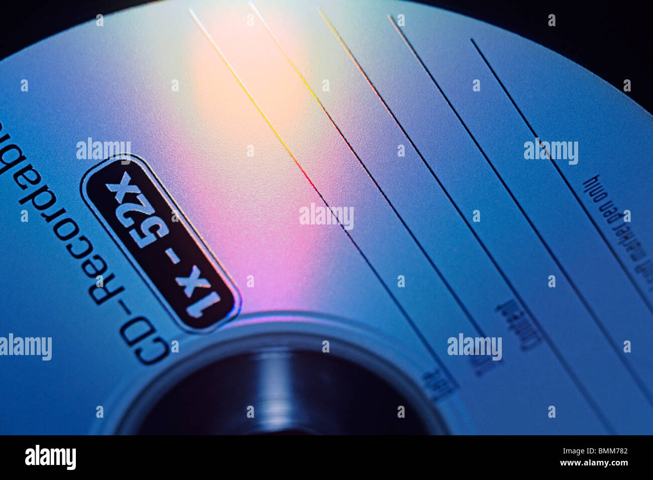 Disque compact Banque D'Images